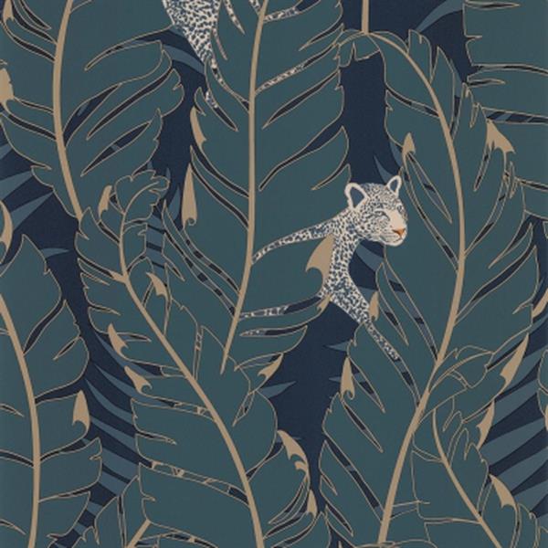 JARDIN D'EDEN PARATO TNT PALME GHEPO VERDE/BLU 10,05X0,53MT