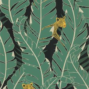 JARDIN D'EDEN PARATO TNT PALME GHEPO VERDE/BLU 10,05X0,53MT