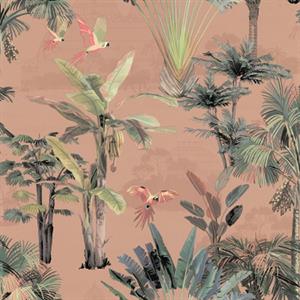 JARDIN D'EDEN PARATO TNT TROPICAL ORANGE 10,05X0,53MT