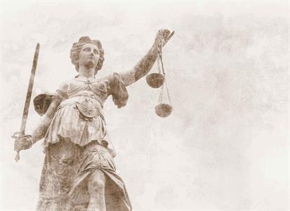 MURALE RANDOM VINILICO  CLASSIC JUSTICE  - MISURE SU RICHIESTA