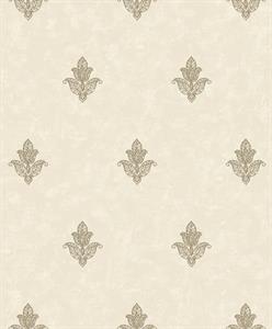 EMPORIUM PARATO TNT DAMASCO ORO/BEIGE .10X0,53MT