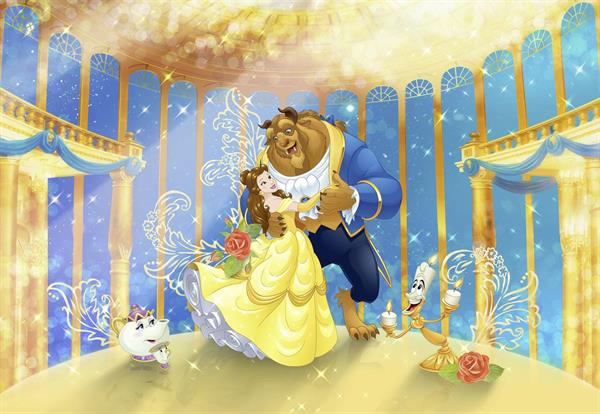FOTOMURALE KOMAR DISNEY 2020 BEAUTY AND THE BEAST MIS.368X254cm