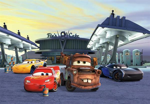 FOTOMURALE KOMAR DISNEY 2020 CARS3 STATION MIS. 368X254 cm
