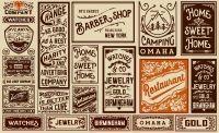 VISIONE DIGITALE STAMPA DIGITALE BARBER SHOP H. 270x360cm (8teli