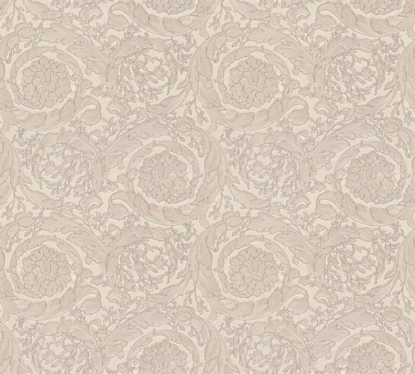 VERSACE 3 PARATO PVC/TNT FANTASIA GRIGIO CHIARO mt.10,05xh.70 cm