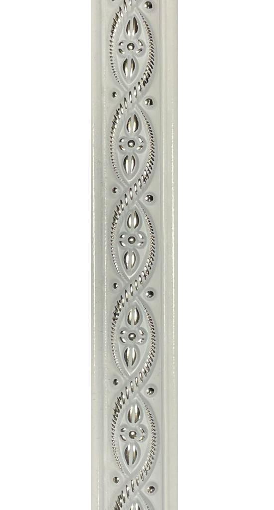 CORNICE DECORATA IN POLISTRUTTURATO MIS.30X14X2400mm