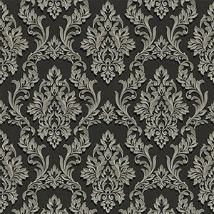 BALI PARATO IN TNT DAMASCO NERO 10x0,53 mt