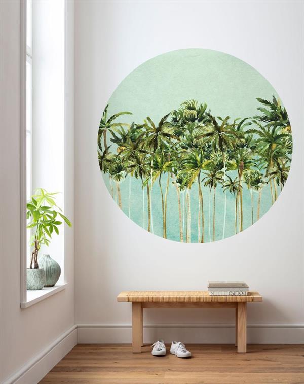 ADESIVO  LE JARDIN KM   COCONUT TREES DIAM.125CM