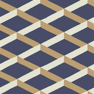 DAIMON  PARATO TNT      GEOMETRICO FONDO BLU 10X0,53MT