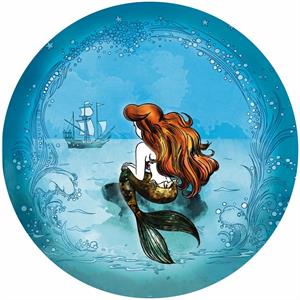 DECORO ADES.INTO ADVENTURE ARIEL DREAMING MIS.DIAM.128CM