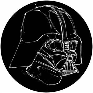 DECORO ADES.INTO ADVENTURE STAR WARS INK VADER DIAM.128CM