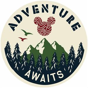 DECORO ADES.INTO ADVENTURE MICKEY ADVENTURE MIS.DIAM.128CM