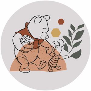 DECORO ADES.INTO ADVENTURE WINNIE POOH SOUL.128X128CM