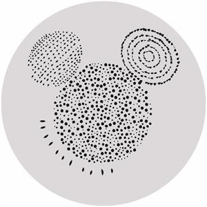 DECORO ADES.INTO ADVENTURE MICKEY STIPPLE.128X128CM
