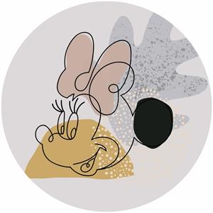 DECORO ADES.INTO ADVENTURE MINNIE LINE ART MIS.DIAM.128CM