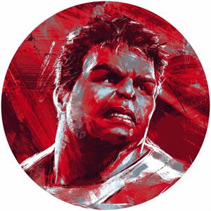 DECORO ADES.INTO ADVENTURE AVENGERS PAINTING HULK DIAM.128CM