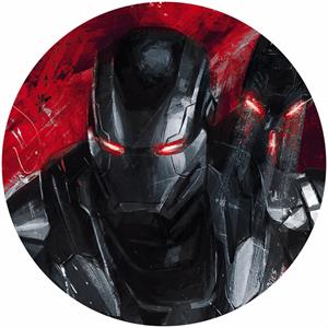 DECORO ADES.INTO ADVENTURE AVENGERS  WAR-MACHINE DIAM.128CM
