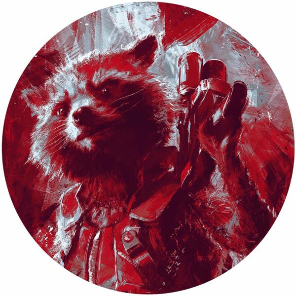 DECORO ADES.INTO ADVENTURE AVENGERS PAINTING ROCKET DIAM.128CM