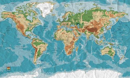 XXL WORLDTRIP STAMPA DIGITALE AL MQ   MAPPA WORLD TRIP