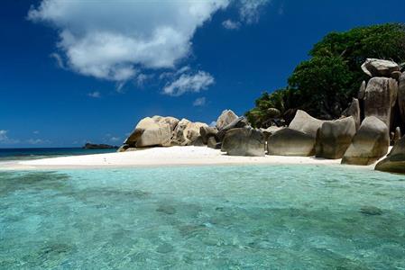 XXL WORLDTRIP STAMPA DIGITALE AL MQ CLEAR WATER VIEW SEYCHELLES