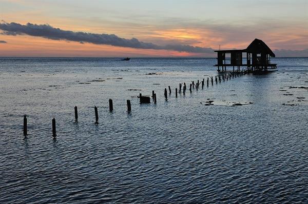 XXL WORLDTRIP STAMPA DIGITALE AL MQ WATER BUNGALOW TAHITI