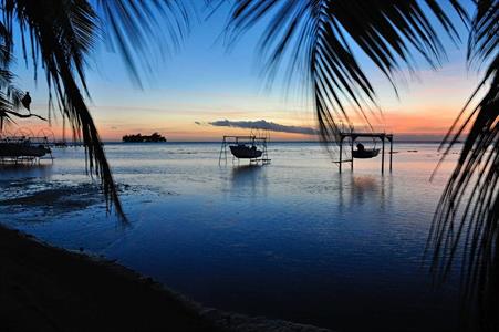 XXL WORLDTRIP STAMPA DIGITALE AL MQ EVENING ATMOSPHERE TAHITI