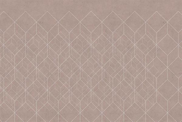 STAMPA DIG AL MQ SU SUPP200g/mq MICA NETWORK1 ROSA ANTICO