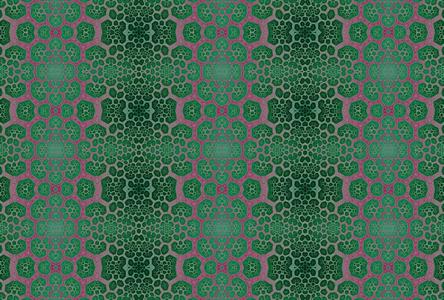 STAMPA DIG AL MQ SU SUPP200g/mq VLIES PREM FRACTAL3 VERDE