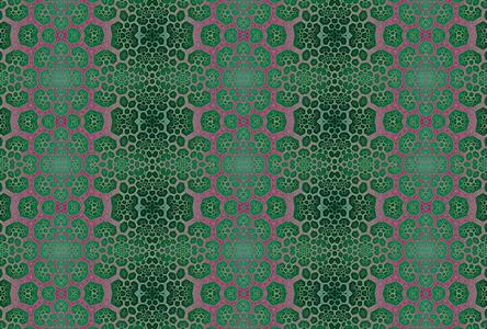 STAMPA DIG AL MQ SU SUPP130g/mq VLIES MATTE FRACTAL3 VERDE