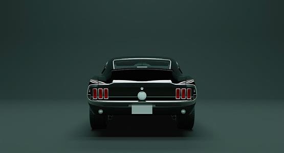 STAMPA DIG AL MQ SU SUPP200g/mq VLIES PREM FUNKY MUSTANG NERO
