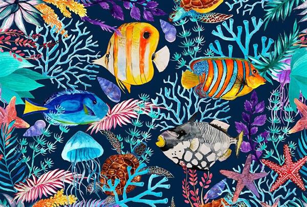 ARTIST STAMPA DIGITALE  TNT UNDERWATER 2 MIS.270X400 CM