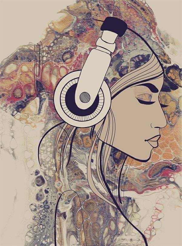 ARTIST STAMPA DIGITALE  TNT ACRYL LADY 3 MIS.270X200 CM