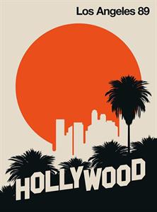 ARTIST STAMPA DIGITALE  TNT LOS ANGELES 89 MIS.270X200CM