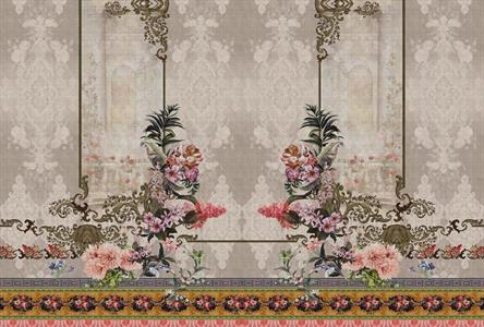PATEL3 STAMPA DIGITALE  ORIENTAL GARDEN 1MIS. 270X400 CM