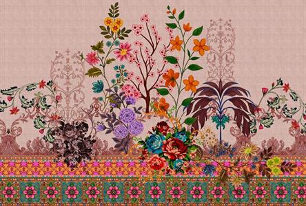 PATEL3 STAMPA DIGITALE  ORIENTAL GARDEN 4 MIS.270X400 CM