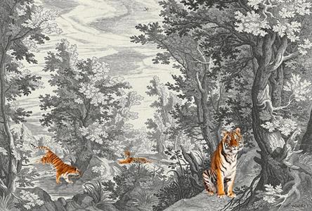 PATEL3 STAMPA DIGITALE  FANCY FOREST 2 MIS.270X400 CM