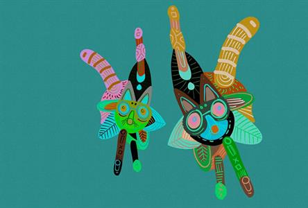 PATEL3 STAMPA DIGITALE  LOONEYLAND3 MIS.270X400CM