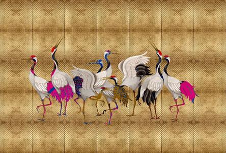 PATEL3 STAMPA DIGITALE  LAND OF HAPPINESS 1 MIS.270X400 CM