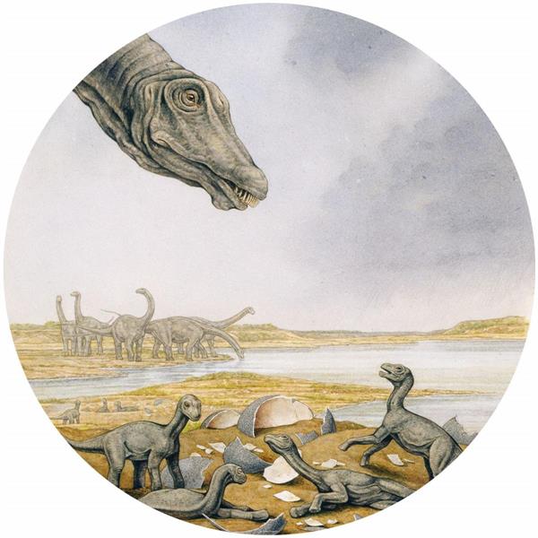 DECORO ADES.INTO ADVENTURE YOUNG TITANOSAURS DIM.128CM