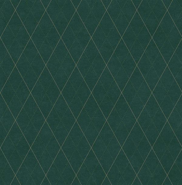 PARATO EUPHORIE TIFFANY TNT GEOM.GREEN GOLD 0,53X10MT