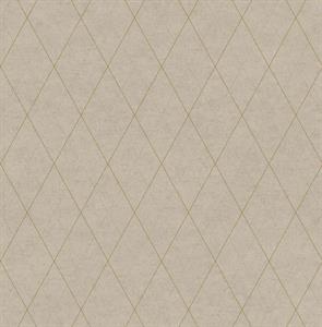 PARATO EUPHORIE TIFFANY TNT  GEOM.BEIGE/GOLD 0,53X10MT