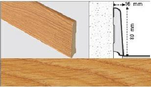 PAVIM.LAMINATO FACILE ROVERE CLASSIC(1288x198x8 mm)-CF.2,55 MQ