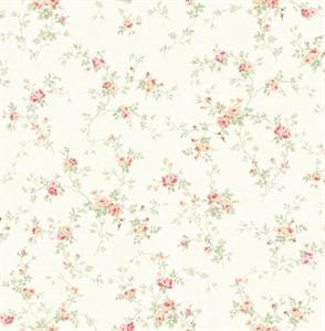 FLORENCIA PARATO TNT FIOBIANCO E ROSA 10x0,53mt