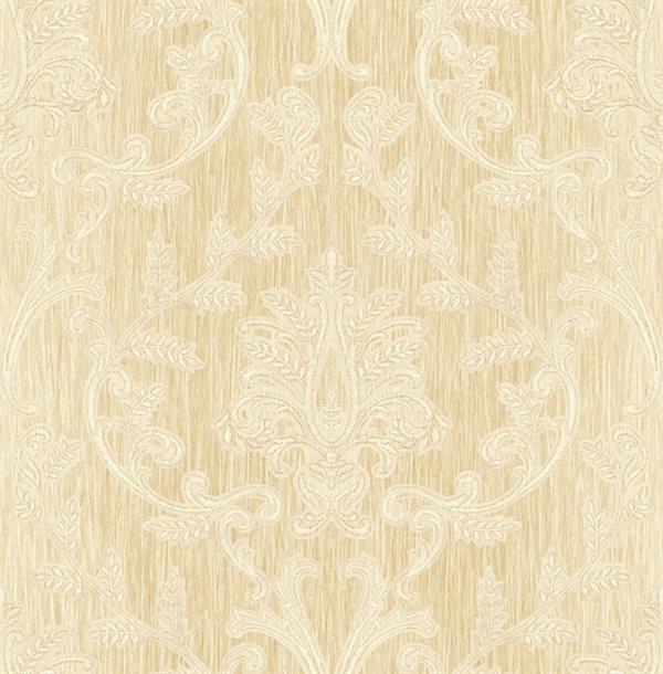 FLORENCIA PARATO TNT DAMASCO BEIGE BIANCO 10x0,53mt