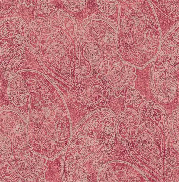 FLORENCIA PARATO TNT DAMASCO ROSSO GRIGIO 10x0,53mt