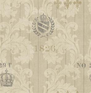 FLORENCIA PARATO TNT DISGNO E FANT CORONA BEIGE 10x0,53mt
