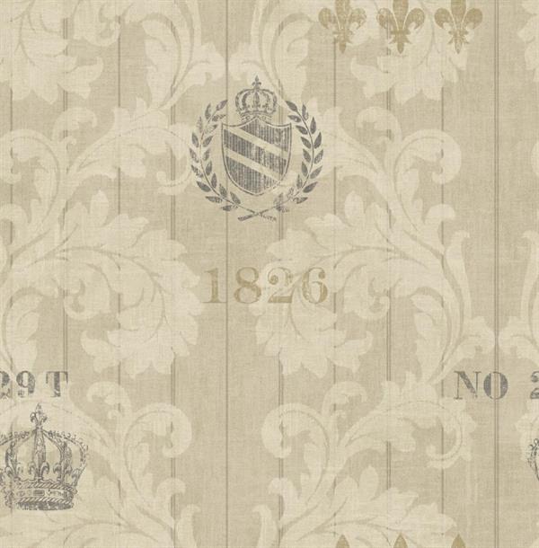 FLORENCIA PARATO TNT DISGNO E FANT CORONA BEIGE 10x0,53mt