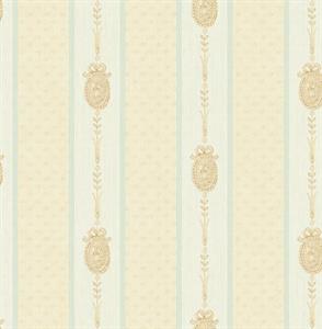 FLORENCIA PARATO TNT RIGE AZZURRO BEIGE 10x0,53mt