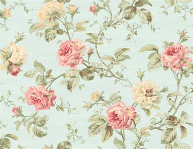 FLORENCIA PARATO TNT FIOAZZURRO E ROSA 8,23x0,69mt