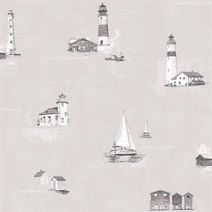 YACHT CLUB PARATO SU TNT FARO GRIGIO BIANCO 10x0,53 mt